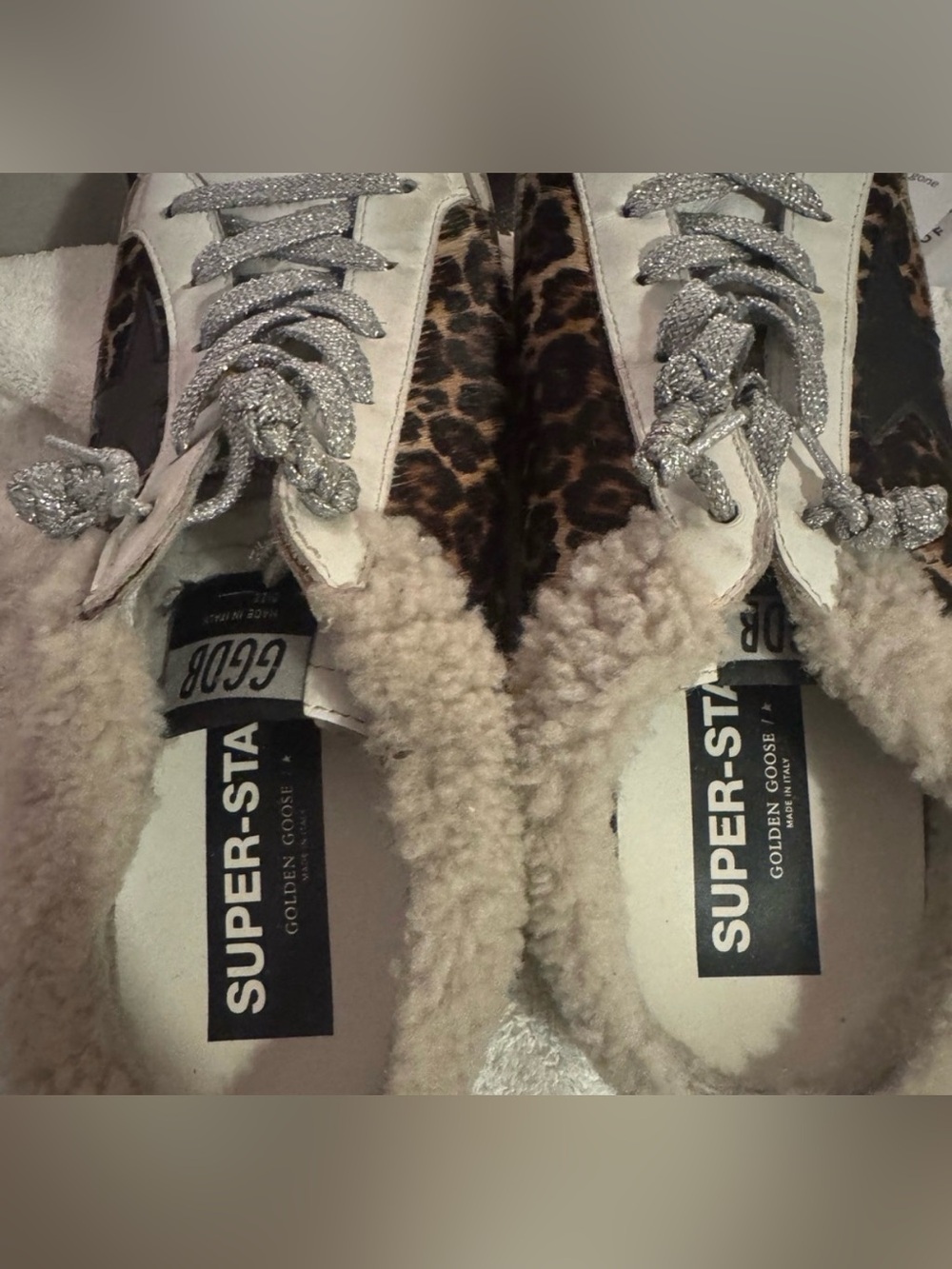 Authentic Golden Goose Shearling Sabot size 11/42 - Picture 7 of 7
